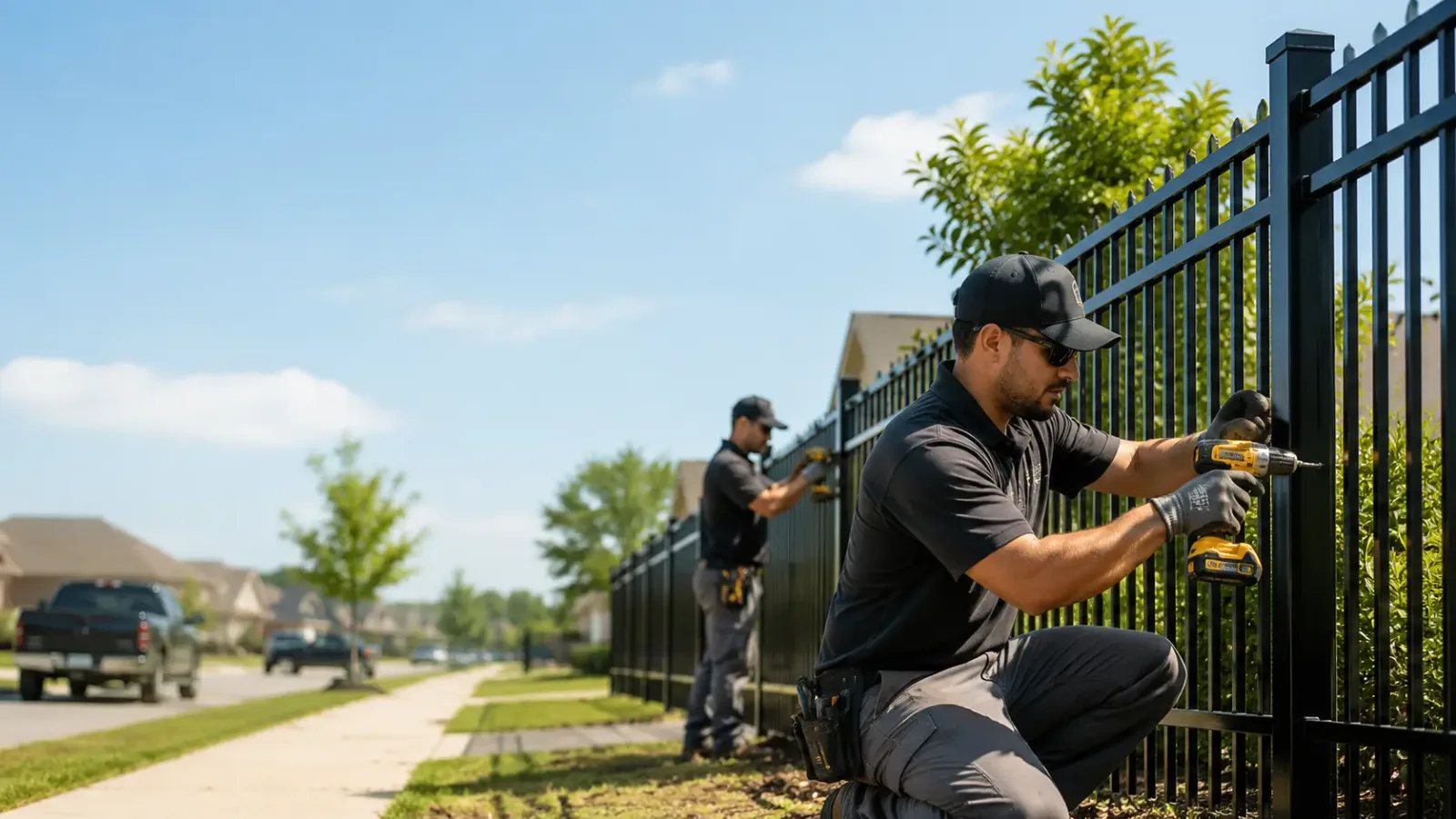 Metal Fence Installation in Connerville, OK
